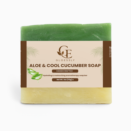 Aloe & Cucumber Detox Soap - Calm & Brighten